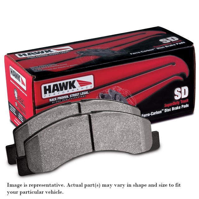 Hawk Performance SuperDuty Front Brake Pads 11-21 Dodge Durango - Click Image to Close